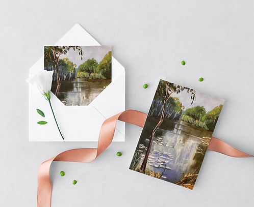 Greeting Card - Charley's Creek
