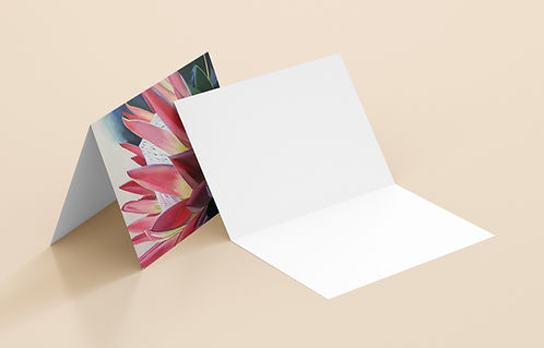 Greeting Card - Protea